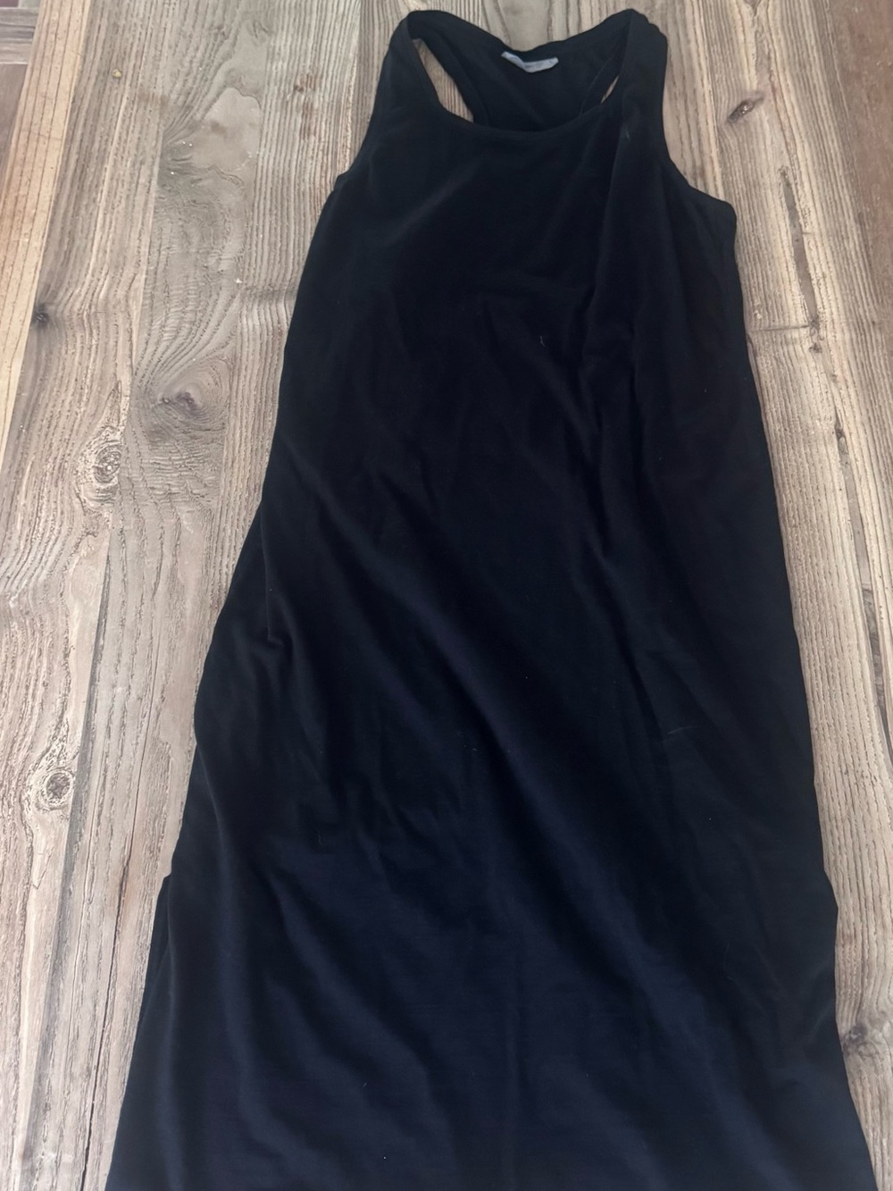 Icebreaker Black Racerback Maxi Dress